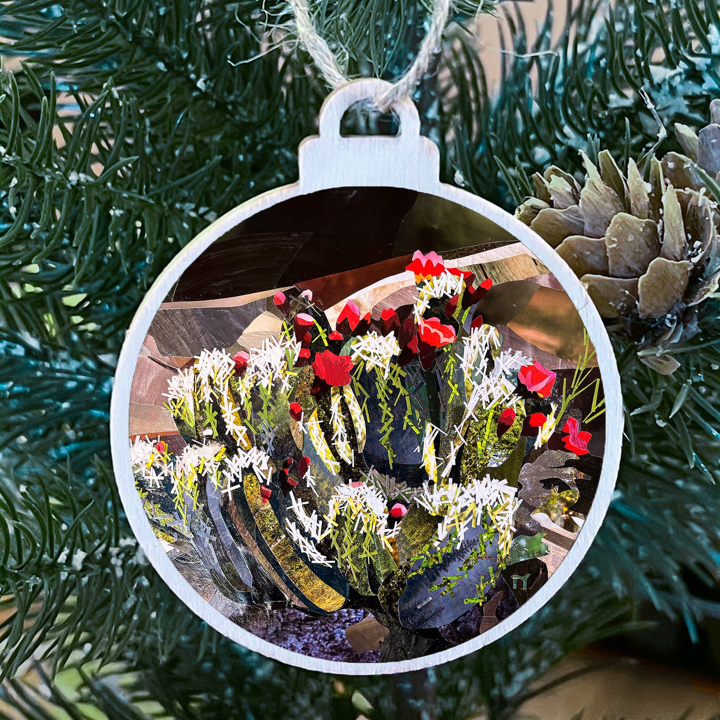 Cactus Bloom - Ornament